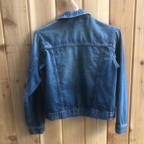 children’s place large denim cotton jacket 10/12 - Picture 6 of 8